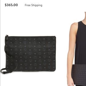 Brand New Never Worn MCM Visetos Original Pouch